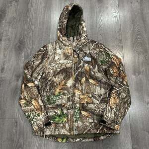 Yukon Gear Realtree Edge Camo Insulated Hunting Parka Jacket Size M